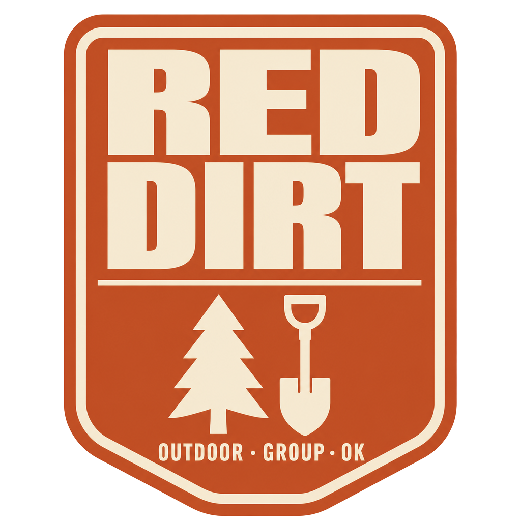 Red Dirt Outdoor Group badge logo